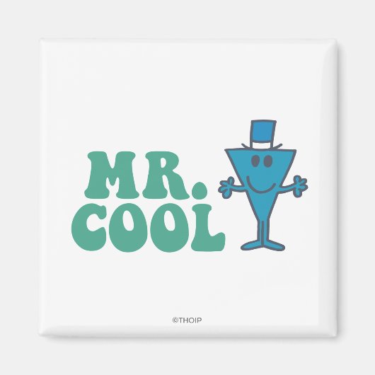 Mr Cool | Logo-ontwerp Magneet (Voorkant)