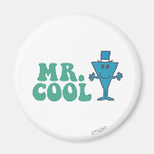 Mr Cool | Logo-ontwerp Magneet (Voorkant)