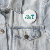 Mr Cool | Logo-ontwerp Ronde Button 5,7 Cm (In situ)
