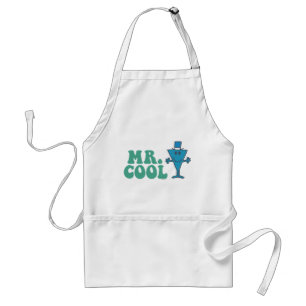 Mr Cool   Logo-ontwerp Standaard Schort