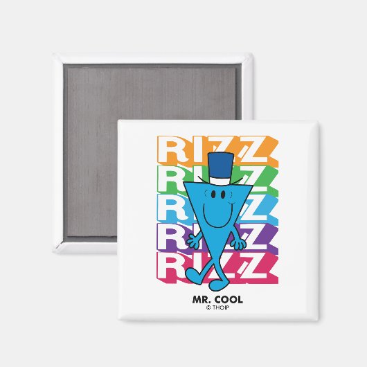 Mr Cool Rizz Magneet (Voorkant / Achterkant)