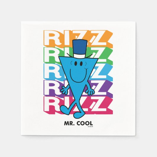 Mr Cool Rizz Servet (Voorkant)