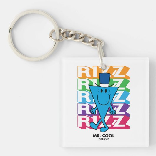 Mr Cool Rizz Sleutelhanger (Voorkant)