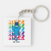 Mr Cool Rizz Sleutelhanger (Achterkant)