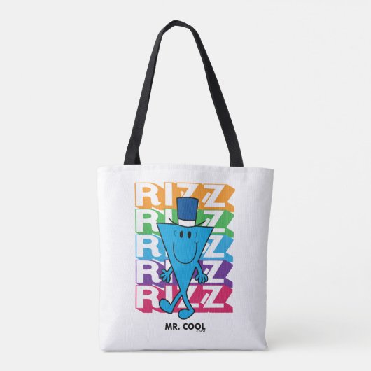 Mr Cool Rizz Tote Bag (Achterkant)