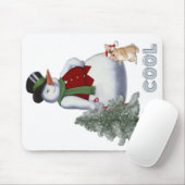 Mr Cool - Sneeuwman Muismat (Met muis)