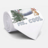 Mr Cool - Sneeuwman Stropdas (Opgerold)