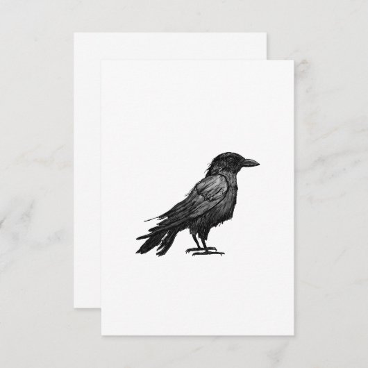 Mr. Crow Kaart (Voorkant / Achterkant)