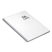 Mr. Custom Notebook – Spiral Photo Notebook Notitieboek (Rechterzijde)