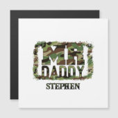 Mr. Daddy Camouflage Design met aangepaste naam (Voorkant / Achterkant)