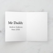 Mr Daddy since add year name parents father name g Kaart (Binnen)