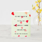 Mr. Darcy kaart (Gele Bloem)