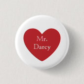 Mr Darcy Ronde Button 3,2 Cm (Voorkant)