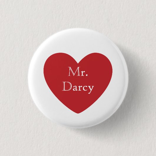 Mr Darcy Ronde Button 3,2 Cm (Voorkant)