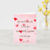 Mr. Darcy Valentine Kaart (Gele Bloem)