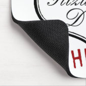 Mr Darcy van zijn mijne mousepad. Muismat (Hoek)