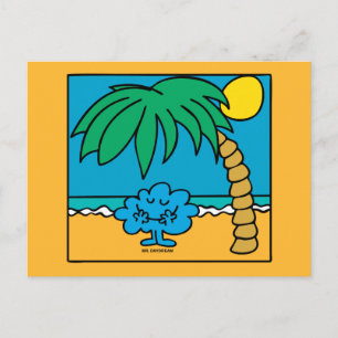 Mr Daydream Beach Scene Briefkaart