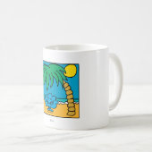 Mr Daydream Beach Scene Koffiemok (Voorkant rechts)