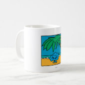 Mr Daydream Beach Scene Koffiemok (Voorkant links)