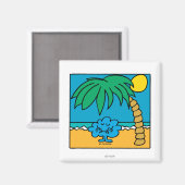 Mr Daydream Beach Scene Magneet (Voorkant / Achterkant)