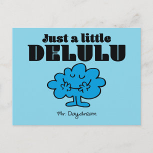 Mr Daydream Just A Little Delulu Briefkaart