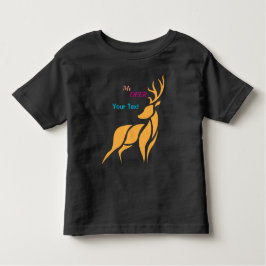Mr. Deer Graphic – Rustic Woodland Style Kinder Shirts