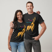 Mr. Deer Graphic – Rustic Woodland Style T-shirt (Unisex)