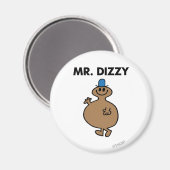 Mr Dizzy | Klassieke houding Magneet (Voorkant / Achterkant)