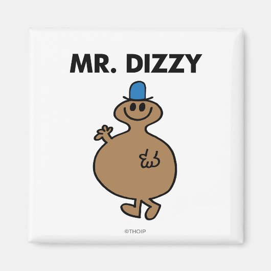 Mr Dizzy | Klassieke houding Magneet (Voorkant)