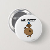 Mr Dizzy | Klassieke houding Ronde Button 5,7 Cm (Voorkant /achterkant)