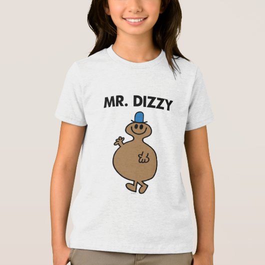 Mr Dizzy | Klassieke houding Tri-Blend Shirt (Voorkant)