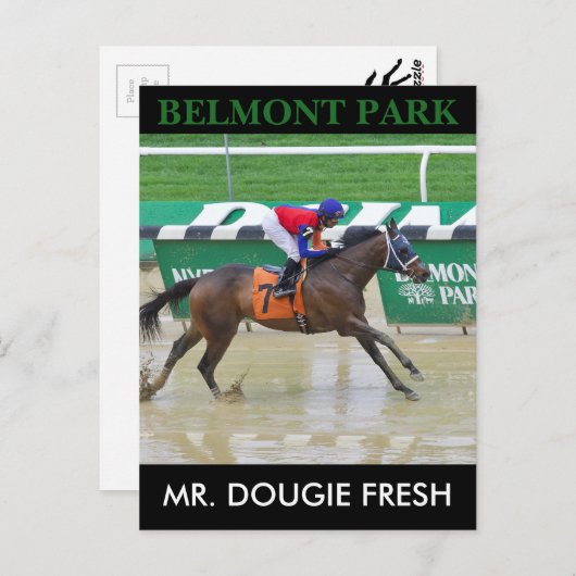 Mr. Dougie Fresh Briefkaart (Voorkant / Achterkant)