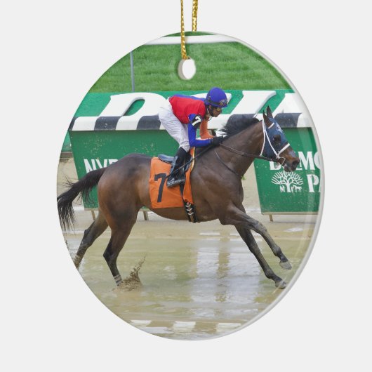 Mr. Dougie Fresh Keramisch Ornament (Links)