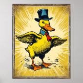 Mr Duck - Archival Art Print (Voorkant)