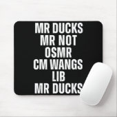 Mr Ducks Mr Not Duck Joke Phonetic Puzzle Muismat (Met muis)