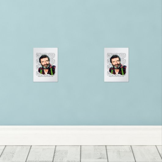 Mr Edwards Little House on the Prairie Muurkunst Sets (Houten vloer)