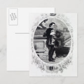 Mr Edwin Booth als Iago Briefkaart (Voorkant / Achterkant)