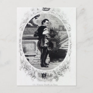 Mr Edwin Booth als Iago Briefkaart