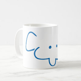 Mr Elephant Koffiemok
