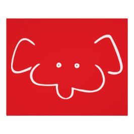 Mr Elephant Perfect Poster