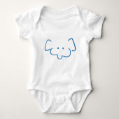 Mr Elephant Romper (Voorkant)