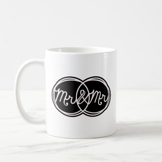 Mr. en de heer Couple Koffiemok (Links)
