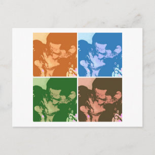 Mr. en mevrouw briefkaart