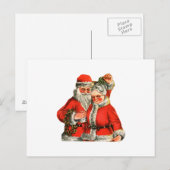 Mr. en mevrouw Claus Briefkaart (Voorkant / Achterkant)
