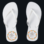 Mr. en mevrouw Elegant Floral Wedding Teenslippers<br><div class="desc">Voor verdere aanpassing,  te klikken gelieve de knoop "aanpassen"en ons ontwerphulpmiddel te gebruiken om deze sjabloon te wijzigen. Als de opties beschikbaar zijn,  kunt u tekst en afbeelding veranderen door eenvoudig op "te klikken geef/verwijder Tekst of Afbeelding hier"uit en voeg uw toe. Dank u.</div>