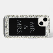 Mr. en mevrouw iPhone hoesje (Achterkant horizontaal)