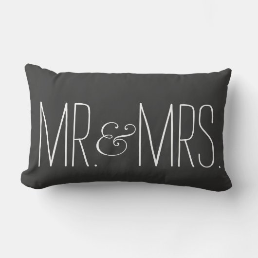Mr. en mevrouw Pillow Kussen (Voorkant)
