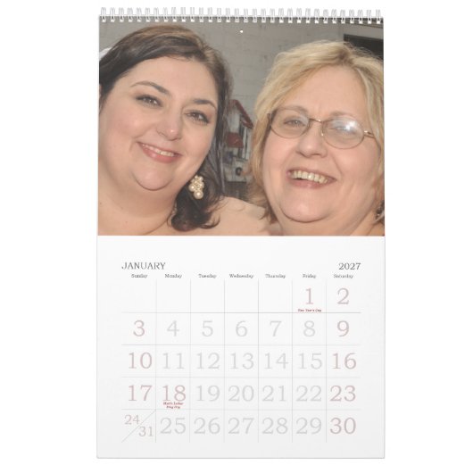 Mr. en mevrouw Quattlebaum 2011 Agenda Kalender (Jan 2027)