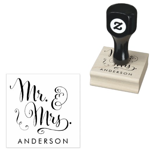 Mr. en mevrouw rubberstempel (Gestempeld)