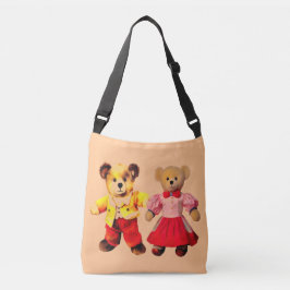 Mr. en mevrouw Teddy Bears: Romantic Couple Crossbody Tas